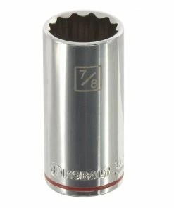 Kobalt Sockets & Socket Sets Standard (SAE) 3/8-in Drive 12-point 7/8-in Deep Socket