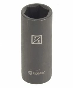 Kobalt Impact Sockets & Impact Socket Sets Standard (SAE) 1/2-in Drive 7/8-in 6-Point Impact Socket