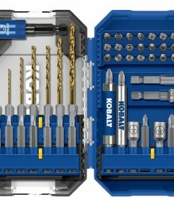 Kobalt Screwdriver Bits Set Hex Shank Screwdriver Bit Set (50-Piece)