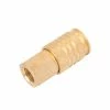 Kobalt Air Compressor Fittings Brass Coupler (F) 1/4-in Universal
