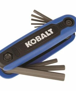 Kobalt Hex Keys & Torx Keys 8-key Metric Folding Hex Key Set