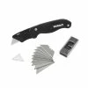 Kobalt Utility Knives Speed Release 10-Blade Folding Utility Knife with On Tool Blade Storage