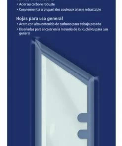 Kobalt Replacement Utility Blades Utility Blades Carbon Steel Utility Razor Blade(10-Pack)