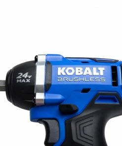 Kobalt Impact Wrenches Brushless 24-volt Max Variable Speed Brushless 3/8-in Drive Cordless Impact Wrench (Tool Only) -Kobalt Sales Store 05332065