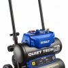 Kobalt Air Compressors Quiet Tech 4.3-Gallon Single Stage Portable Electric Twin Stack Air Compressor