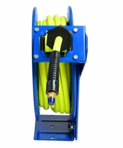 Kobalt Air Compressor Hoses 3/8-in 50-ft Poly Hybrid Air Hose with Retractable Hose Reel -Kobalt Sales Store 07744300