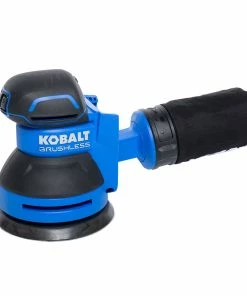Kobalt Power Sanders Brushless 24-Volt Brushless Cordless Random Orbital Sander with Dust Management