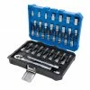 Kobalt Driver Sockets & Sets 42-Piece 3/8-in Drive Set Hex; Torx; Phillips; Flathead Bit Standard (SAE) and Metric Combination Driver Socket Set
