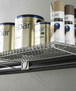 Kobalt Slatwall & Rail Storage Systems K-Rail24-in Gray Steel Multipurpose Shelf -Kobalt Sales Store 08145132 scaled