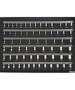 Kobalt Mechanics Tool Sets 300-Piece Standard (SAE) and Metric Combination Polished Chrome Mechanics Tool Set (1/4-in; 3/8-in) -Kobalt Sales Store 08236280