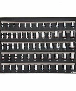 Kobalt Mechanics Tool Sets 300-Piece Standard (SAE) and Metric Combination Polished Chrome Mechanics Tool Set (1/4-in; 3/8-in) -Kobalt Sales Store 08277540