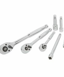 Kobalt Mechanics Tool Sets 189-Piece Standard (SAE) and Metric Combination Polished Chrome Mechanics Tool Set (1/4-in; 3/8-in) -Kobalt Sales Store 08279900