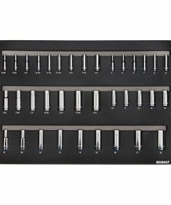 Kobalt Mechanics Tool Sets 300-Piece Standard (SAE) and Metric Combination Polished Chrome Mechanics Tool Set (1/4-in; 3/8-in) -Kobalt Sales Store 08326944