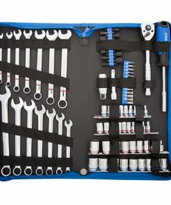 Kobalt Mechanics Tool Sets 80-Piece Standard (SAE) and Metric Combination Polished Chrome Mechanics Tool Set (3/8-in) -Kobalt Sales Store 08398796