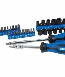 Kobalt Mechanics Tool Sets 300-Piece Standard (SAE) and Metric Combination Polished Chrome Mechanics Tool Set (1/4-in; 3/8-in) -Kobalt Sales Store 08486662 scaled