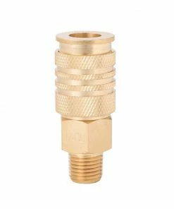 Kobalt Air Compressor Fittings Brass NPT Coupler (M) 1/4-in Universal 10 Kobalt Air Compressor Fittings Brass NPT Coupler (M) 1/4-in Universal -Kobalt Sales Store 08617398
