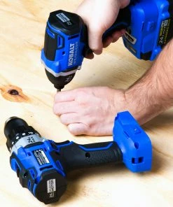 Kobalt Power Tool Combo Kits 2-Tool 24-Volt Max Brushless Power Tool Combo Kit with Soft Case (1-Battery Included and Charger Included) -Kobalt Sales Store 08619632
