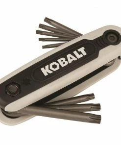 Kobalt Hex Keys & Torx Keys 8-key Folding Torx Key Set 6 Kobalt Hex Keys & Torx Keys 8-key Folding Torx Key Set -Kobalt Sales Store 08797814