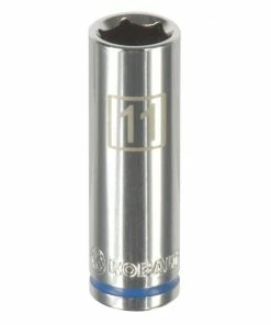 Kobalt Sockets & Socket Sets Metric 1/4-in Drive 6-point 11-mm Deep Socket