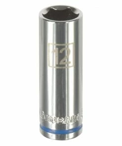 Kobalt Sockets & Socket Sets Metric 1/4-in Drive 6-point 12-mm Deep Socket