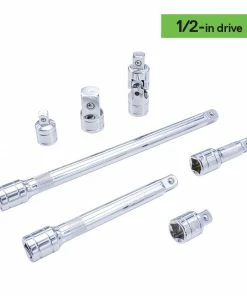 Kobalt Drive Tool & Socket Accessories 22-Piece 1/4-in, 3/8-in and 1/2-in drive tools Drive Accessory Set -Kobalt Sales Store 09616569