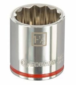 Kobalt Sockets & Socket Sets Standard (SAE) 1/2-in Drive 12-point 1-1/2-in Shallow Socket -Kobalt Sales Store 099198852805lg
