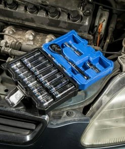 Kobalt Mechanics Tool Sets 19-Piece Metric Polished Chrome Mechanics Tool Set (3/8-in) 15 Kobalt Mechanics Tool Sets 19-Piece Metric Polished Chrome Mechanics Tool Set (3/8-in) -Kobalt Sales Store 09963215 scaled