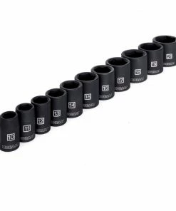 Kobalt Impact Sockets & Impact Socket Sets 11-Piece Metric 3/8-in Drive Set 6-Point Impact Socket Set -Kobalt Sales Store 10012377