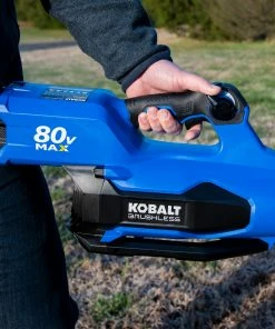 Kobalt Cordless Electric Leaf Blowers 80-volt Max 630-CFM Brushless Handheld Cordless Electric Leaf Blower (Tool Only) -Kobalt Sales Store 10216810