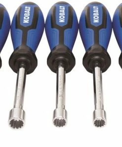 Kobalt Nut Driver Sets 7-Piece Metric and SAE Spline Nut Driver Set 9 Kobalt Nut Driver Sets 7-Piece Metric and SAE Spline Nut Driver Set -Kobalt Sales Store 10281568