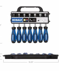 Kobalt Nut Driver Sets 7-Piece Metric and SAE Spline Nut Driver Set 11 Kobalt Nut Driver Sets 7-Piece Metric and SAE Spline Nut Driver Set -Kobalt Sales Store 10281570