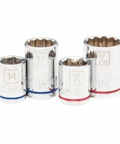 Kobalt Mechanics Tool Sets 64-Piece Standard (SAE) and Metric Combination Polished Chrome Mechanics Tool Set (1/4-in; 3/8-in; 1/2-in;) -Kobalt Sales Store 10409016