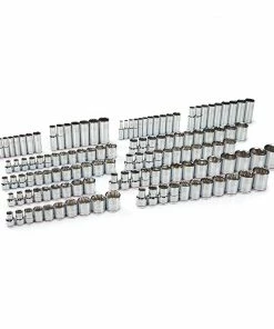 Kobalt Mechanics Tool Sets 300-Piece Standard (SAE) and Metric Combination Polished Chrome Mechanics Tool Set (1/4-in; 3/8-in) -Kobalt Sales Store 10442449