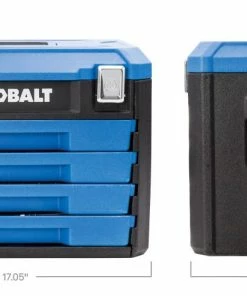 Kobalt Mechanics Tool Sets 189-Piece Standard (SAE) and Metric Combination Polished Chrome Mechanics Tool Set (1/4-in; 3/8-in) -Kobalt Sales Store 11270565