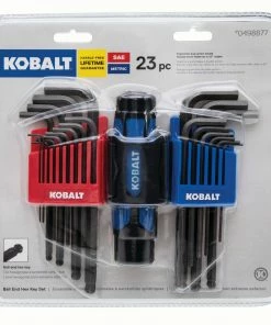 Kobalt Hex Keys & Torx Keys 22-key Standard (Sae) and Metric Combination Hex Key Set 20 Kobalt Hex Keys & Torx Keys 22-key Standard (Sae) and Metric Combination Hex Key Set -Kobalt Sales Store 11306209 scaled