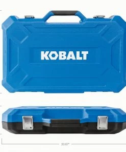 Kobalt Impact Sockets & Impact Socket Sets 55-Piece Standard (SAE) and Metric Combination 1/2-in Drive Set 6-Point Impact Socket Set -Kobalt Sales Store 11328541 scaled