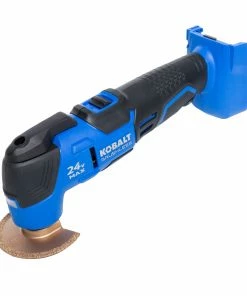 Kobalt Oscillating Tool Kits 18-Piece Brushless 24-volt Max Variable Speed Oscillating Multi-Tool Kit with Soft Case -Kobalt Sales Store 11384245