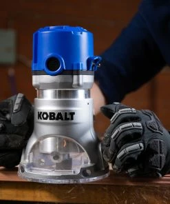 Kobalt Routers 1/4-in and 1/2-in-Amp Fixed Corded Router Table and (Tool Only) -Kobalt Sales Store 11386287