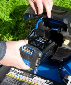Kobalt Cordless Electric Push Lawn Mowers 80-Volt Max Brushless 21-in Push Cordless Electric Lawn Mower (Battery Not Included) -Kobalt Sales Store 11563117