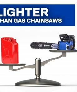 Kobalt Cordless Electric Chainsaws 80-Volt Max 18-in Brushless Cordless Electric Chainsaw 5 Ah (Battery & Charger Included) -Kobalt Sales Store 12049905