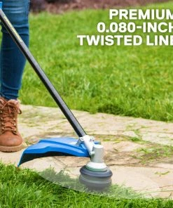 Kobalt Corded Electric String Trimmers 10-Amp 18-in Corded Electric String Trimmer with Attachment Capability -Kobalt Sales Store 12050569