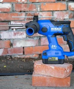 Kobalt Rotary Hammer Drills 24-Volt 7/8-in SDS-Plus Variable Speed Cordless Rotary Hammer Drill -Kobalt Sales Store 12066495