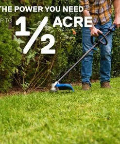 Kobalt Cordless Electric String Trimmers 40-Volt Max 16-in Straight Cordless String Trimmer with Attachment Capable and (Battery Included) -Kobalt Sales Store 12085939