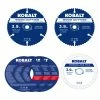 Kobalt Circular Saw Blades 6-Pack 4-in Set High-speed Steel Circular Saw Blade Set
