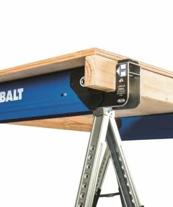 Kobalt Saw Horses 42-in W x 32-in H Adjustable Steel Saw Horse (1100-lb Capacity) -Kobalt Sales Store 14216830