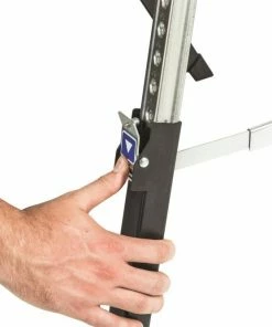 Kobalt Saw Horses 42-in W x 32-in H Adjustable Steel Saw Horse (1100-lb Capacity) -Kobalt Sales Store 14216831