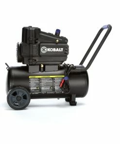 Kobalt Air Compressors 8-Gallon Single Stage Portable Electric Horizontal Air Compressor -Kobalt Sales Store 15104699