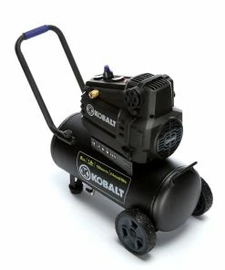 Kobalt Air Compressors 8-Gallon Single Stage Portable Electric Horizontal Air Compressor -Kobalt Sales Store 15104707