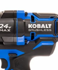 Kobalt Impact Wrenches 24-Volt XTR Variable Speed Brushless 1/2-in Drive Cordless Impact Wrench (1-Battery Included) -Kobalt Sales Store 15398918