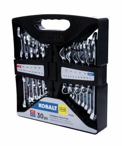 Kobalt Combination Wrenches & Sets 30-Piece Set 12-point Standard (SAE) and Metric Combination Standard Combination Wrench Set -Kobalt Sales Store 15484716 scaled
